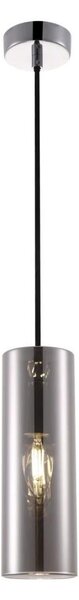 Maytoni P011PL-01CH - Lampadario a sospensione con filo GIOIA 1xE14/40W/230V nero
