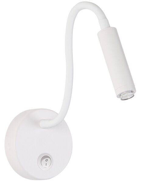 Brilagi - Lampada da parete flessibile a LED dimmerabile MAYA 1xG9/4W/230V bianco