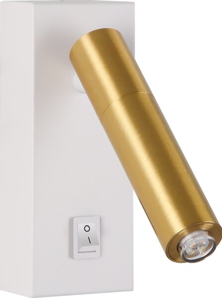 Brilagi - Luce Spot da parete LED dimmerabile MAYA 1xG9/4W/230V bianco/oro