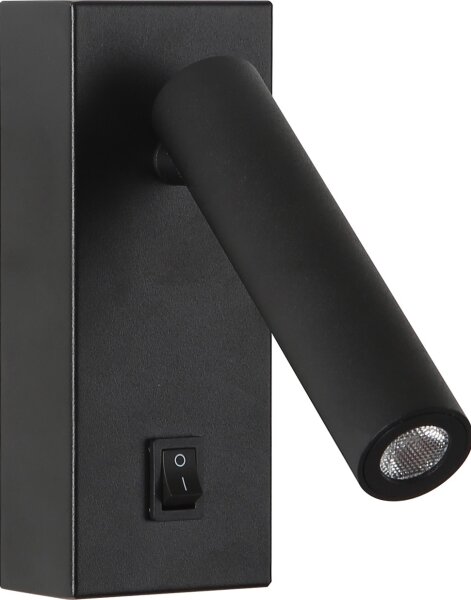 Brilagi - Luce Spot da parete a LED MAYA LED/3W/230V 4000K nero