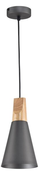 Maytoni P359-PL-140-C-Lampadario a sospensione con filo BICONES 1xE27/60W/230V diametro 14cm grigio/beige