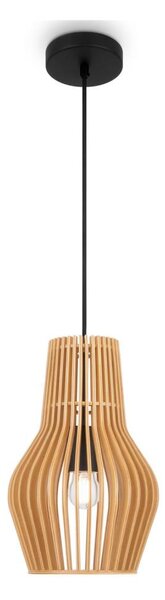 Maytoni MOD191PL-01W - Lampadario a sospensione con filo ROOTS 1xE27/40W/230V diametro 20 cm beige