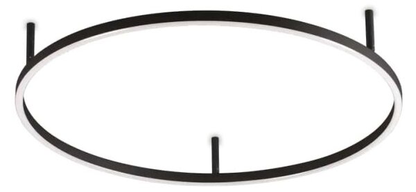 Ideal Lux - Plafoniera LED ORACLE SLIM LED/37W/230V 3000K diam. 70 cm nera