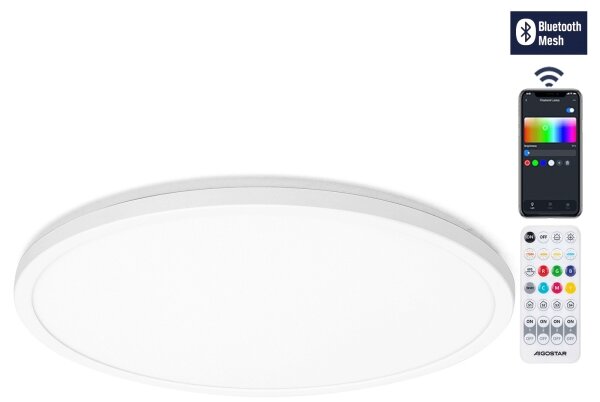 Aigostar - Plafoniera LED RGBW dimmerabile 36W 230V 3000-6500K bianco+DO