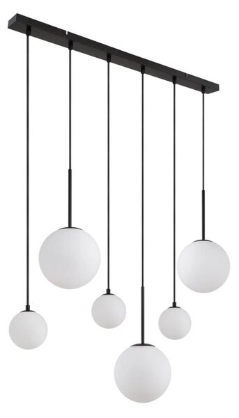 Globo 15168-6 - Lampadario a sospensione con filo HALLIE 3xE27/9W/230V + 3xG9/5W