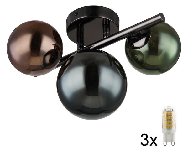 Globo 56142-3W - Lampadario a plafone LED RIHA 3xG9/3,5W/230V