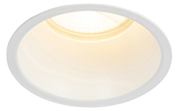 Faretto da incasso Smart bianco IP44 incl. Wifi GU10 70mm - Dept