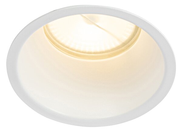 Set di 6 faretti incasso bianchi GU10 70mm IP44 - Dept