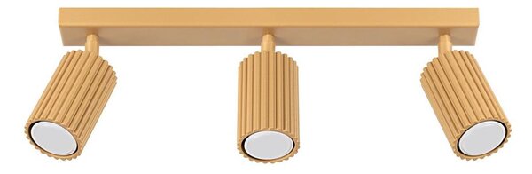 Sollux SL.1562 - Faretto KARBON 3xGU10/10W/230V oro