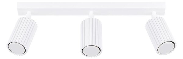 Sollux SL.1543 - Faretto KARBON 3xGU10/10W/230V bianco