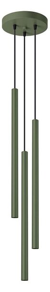 Sollux SL.1521 - Lampadario a sospensione con filo PASTELO 3xG9/8W/230V verde