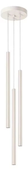 Sollux SL.1515 - Lampadario a sospensione con filo PASTELO 3xG9/8W/230V color crema