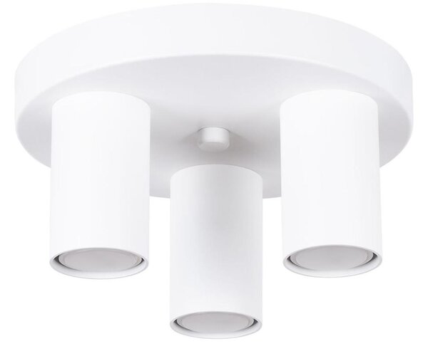 Sollux SL.1464 - Faretto LAGOS 3xGU10/10W/230V bianco