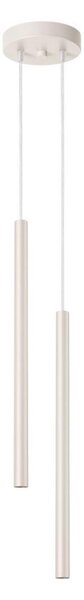 Sollux SL.1513 - Lampadario a sospensione con filo PASTELO 2xG9/8W/230V color crema