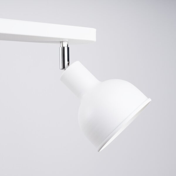 Sollux SL.1314 - Faretto ELBA 2xE27/15W/230V bianco