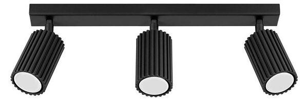 Sollux SL.1581 - Faretto KARBON 3xGU10/10W/230V nero