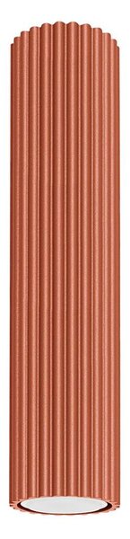 Sollux SL.1627 - Faretto KARBON 1xGU10/10W/230V 30 cm rosso