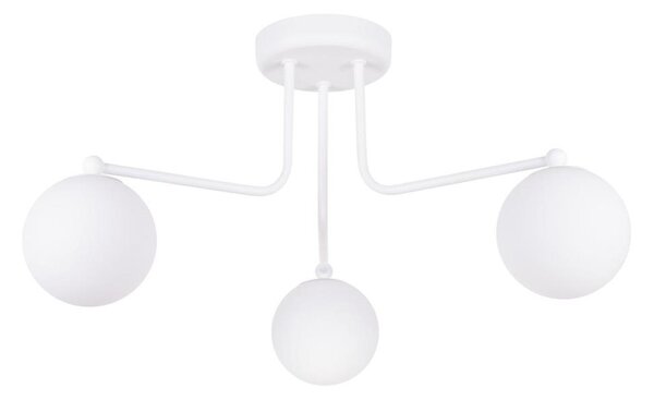 Sollux SL.1659 - Lampadario a sospensione con supporto rigido ASTRAL 3xG9/8W/230V bianco