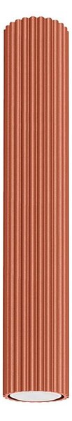 Sollux SL.1628 - Faretto KARBON 1xGU10/10W/230V 40 cm rosso