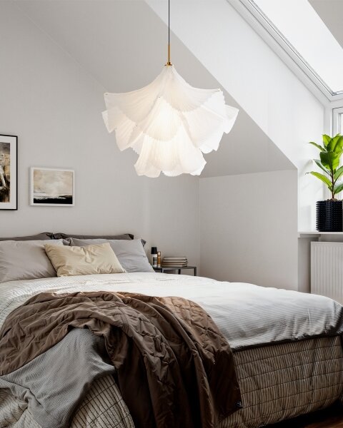 ByRydens 4202590-5000 - Lampada a sospensione su cavo JULIETTE 1xE27/8W/230V bianco