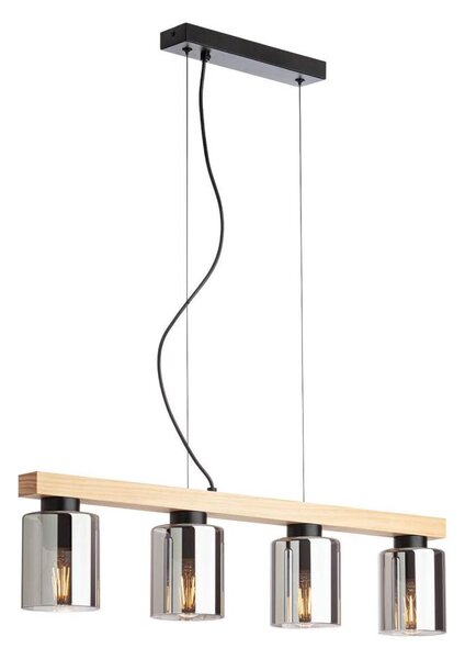 Redo 01-3986 - Lampadario a sospensione con filo ROTIS 4xE27/15W/230V
