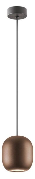 Redo 01-3479 - Lampadario a sospensione con filo BOOM 1xGU10/10W/230V diametro 12 cm marrone