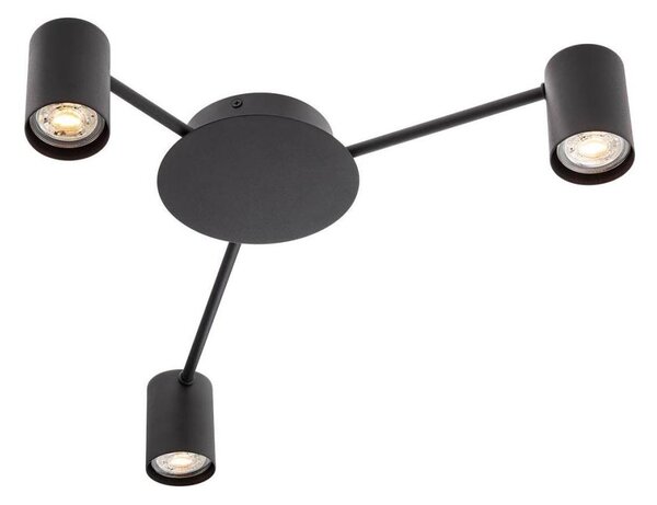 Redo 01-4050 - Faretto NOA 3xGU10/10W/230V nero