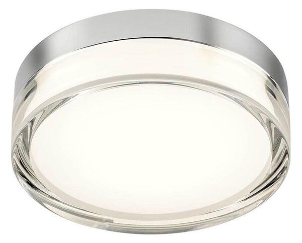 Redo 01-3725 - Plafoniera LED FRISBI LED/8W/230V IP44 cromo