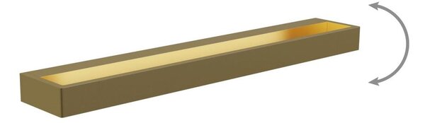MAXLIGHT W0319 - Applique a LED da bagno FLINK LED/18W/230V IP44 oro