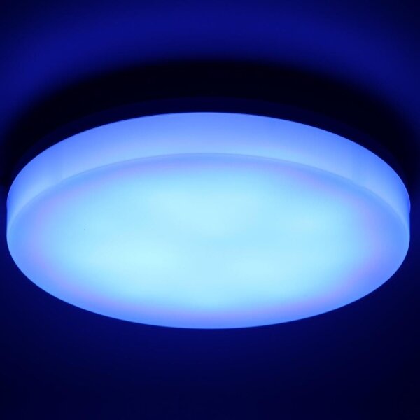 Retlux LED RGBW dimmerabile plafoniera bagno LED 20W 230V Wi-Fi IP44 bianco