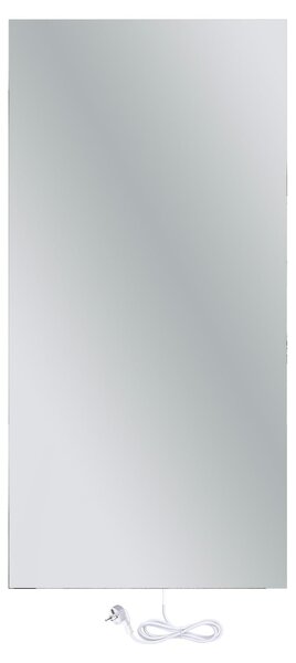 Pannello radiante elettrico con specchio - Potenza: 800 W - Dimensioni: 60x120 cm - Riscaldamento a infrarossi