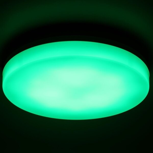 Retlux LED RGBW dimmerabile plafoniera bagno LED 20W 230V Wi-Fi IP44 bianco