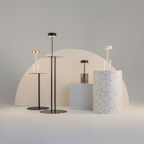 Maytoni MOD229TL-L3W3K1 - Lampada da tavolo LED dimmerabile portatile 3W/5V bian