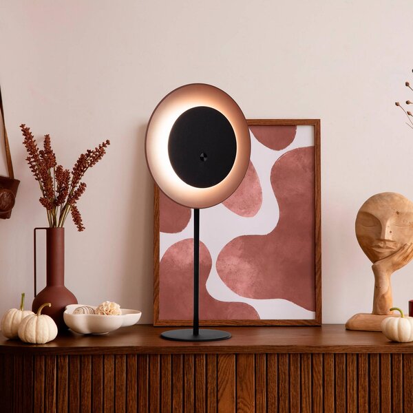 Näve Lampada da tavolo a LED Solan, dimmerabile, Nero, Soggiorno / Sala da pranzo, Metallo, Moderno, Lampada da tavolo LED