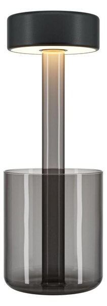 Maytoni MOD229TL-L3B3K3 - Lampada da tavolo LED dimmerabile 3W/5V nero/grigio