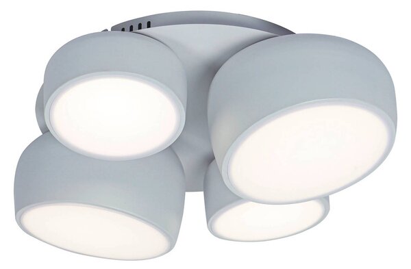Näve Plafoniera a LED Eliora, dimmerabile, Bianco / Opale, Soggiorno / Sala da pranzo, Metallo, Moderno, Plafoniera LED