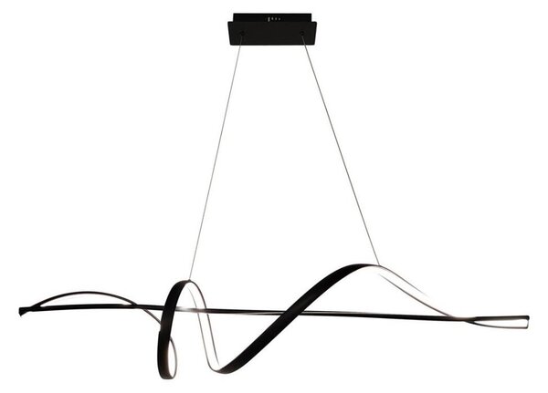 Lampadario LED a sospensione con filo SASH LED/36W/230V nero