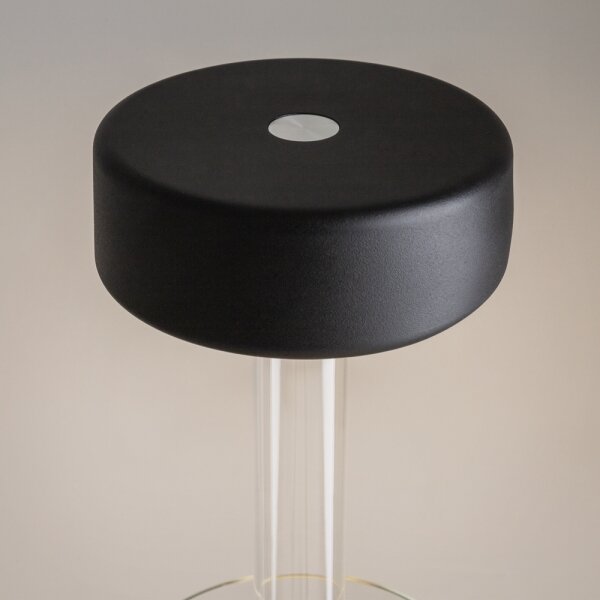 Maytoni MOD229TL-L3B3K1 - Lampada da tavolo LED dimmerabile 3W/5V nera/trasparen