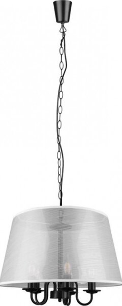 Reality - Lampadario LED a catena CIMA 5xE14/40W/230V grigio