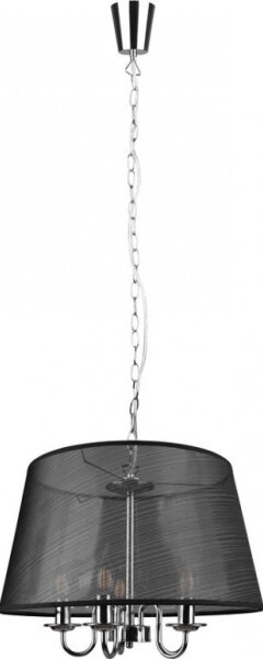 Reality - Lampadario LED a catena CIMA 5xE14/40W/230V nero