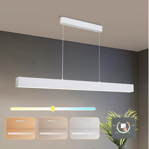 Brilagi - Lampadario LED a sospensione con filo SLEEKLINE LED/40W/230V 3000/4500/6000K bianco