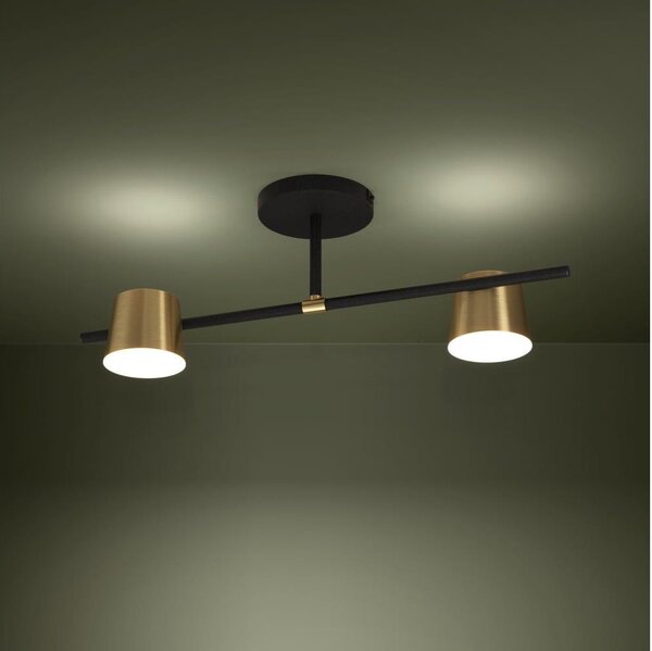 Eglo 39983 - Lampadario a plafone LED ALTAMIRA 2xGU10/4,6W/230V 3000K oro