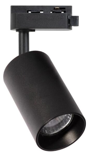 Faretto per sistema ferroviario monofase PIPE 1xGU10/10W/230V nero