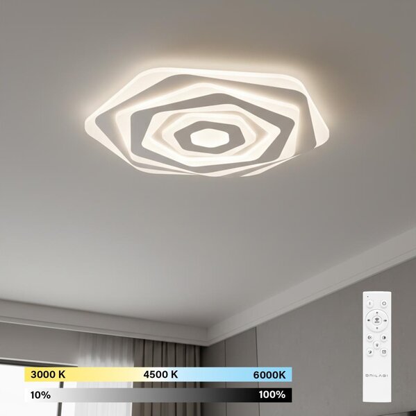 Brilagi - Plafoniera LED dimmerabile MODERN LED/85W/230V 3000-6000K + telecomando