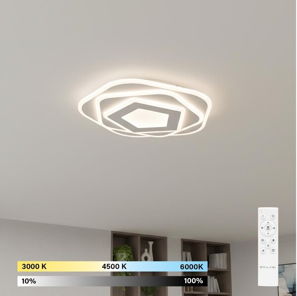 Brilagi - Plafoniera LED dimmerabile MODERN LED/64W/230V 3000-6000K + telecomando