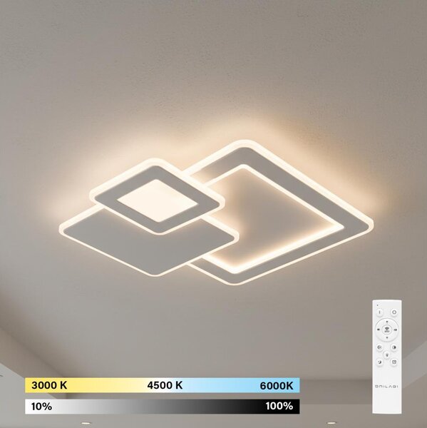 Brilagi - Plafoniera a LED dimmerabile MODERN LED/93W/230V 3000-6000K + telecomando