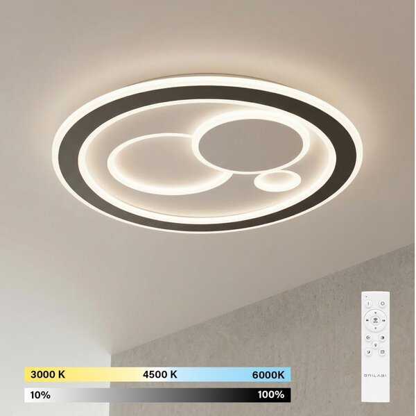 Brilagi - Plafoniera LED dimmerabile MODERN LED/89W/230V 3000-6000K + telecomando