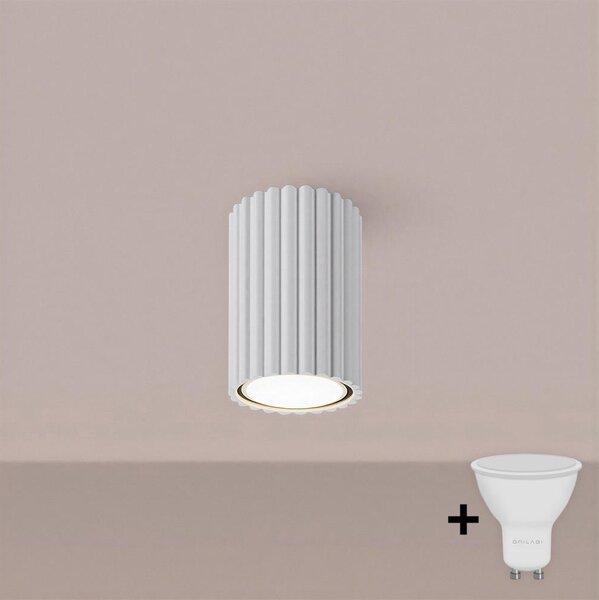 Brilagi - Faretto LED CRESTO 1xGU10/10W/230V 10 cm bianco