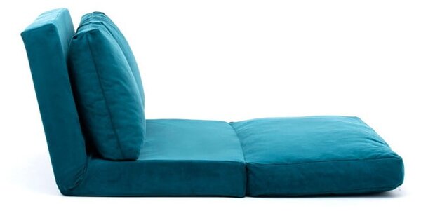 Divano letto color petrolio 120 cm Taida - Balcab Home
