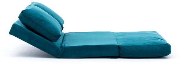 Divano letto color petrolio 120 cm Taida - Balcab Home